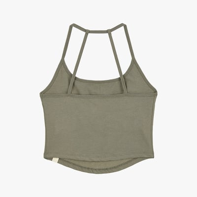 Dhyani 深呼吸胸墊短背心 淡棕色 CON077BRN6