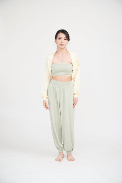 Happy yogi studio 瑜珈抹胸款內衣 鼠尾草綠 HYS016GRN6