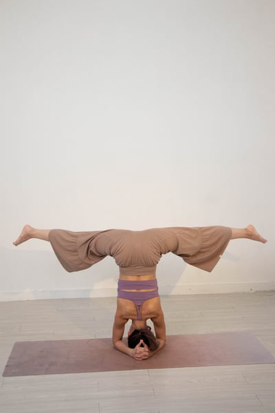 【熱銷】Dhyani 瑜珈蛋糕闊腿褲 核桃棕 CON071BRN