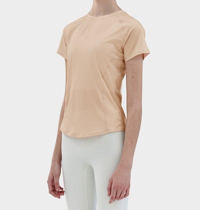 Conchwear 經典短袖罩衫 蜜桃色 各類運動適用 CON038COR5