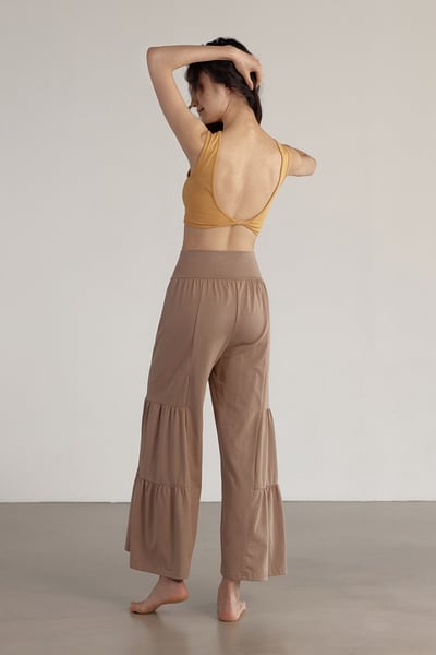 【熱銷】Dhyani 修習瑜珈胸墊短背心 起司黃 CON016YEL7