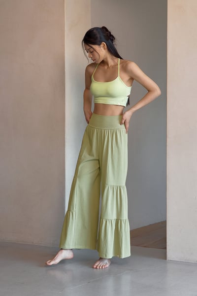 Dhyani 旋律瑜珈內衣 青檸色 CON072GRN3