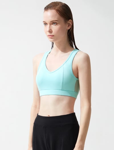 Parsley 瑜珈網紗內衣 泳池藍 P20BR202BLU2