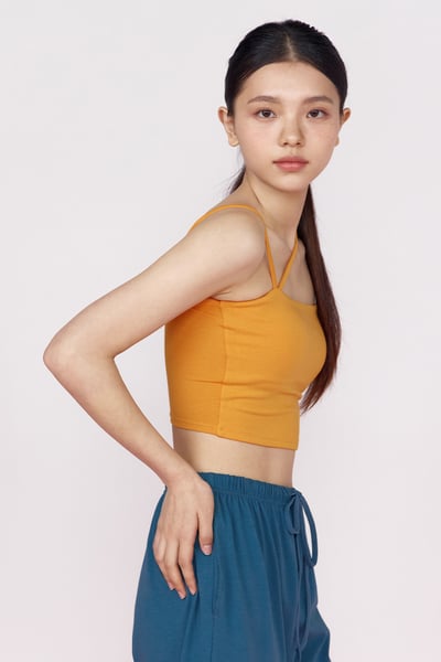 Dhyani 優雅移動瑜珈內衣 燃橙色 CON110ORG5