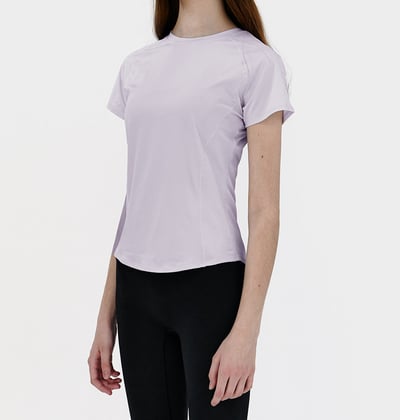 Conchwear 經典短袖罩衫 淡紫色 各類運動適用 CON038PUR4