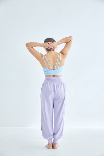 Happy yogi studio 方領瑜珈內衣 天空藍 HYS004BLU2