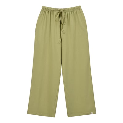 Dhyani 瑜珈寬鬆版直筒九分褲 芥末黃 CON112YEL6