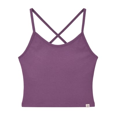 Dhyani 精彩交叉胸墊背心 紫羅蘭 CON125PUR6