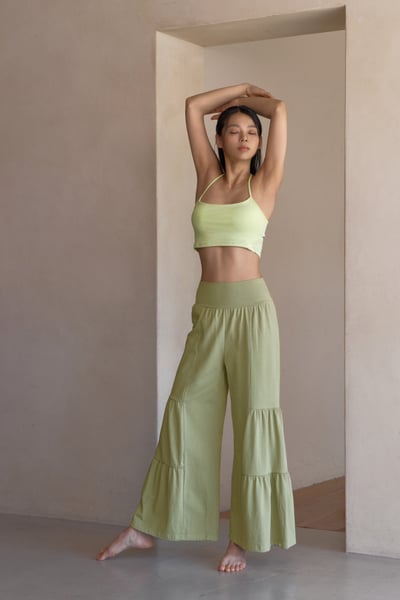 Dhyani 旋律瑜珈內衣 青檸色 CON072GRN4