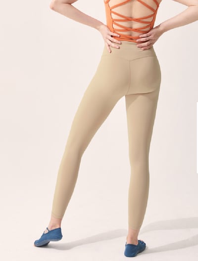 Parsley Air Brush 瑜珈超高腰九分褲 熱沙色 P20LG303BEG2