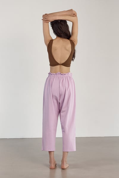 【熱銷】Dhyani 修習瑜珈胸墊短背心 栗子棕 CON016BRN6