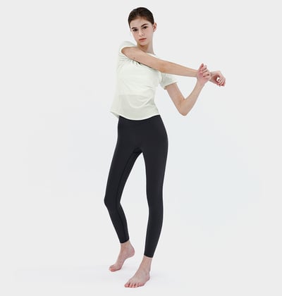 Conchwear 經典短袖罩衫 奶油白 各類運動適用 CON038WHT2