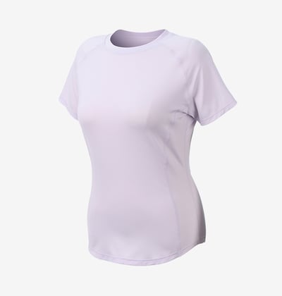 Conchwear 經典短袖罩衫 淡紫色 各類運動適用 CON038PUR6