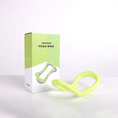 Moaclass 開背伸展按摩瑜珈環 青蘋綠 MOA007