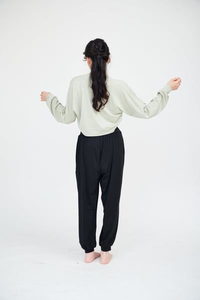 Happy yogi studio 瑜珈坎肩開襟罩衫 鼠尾草綠 HYS014GRN4