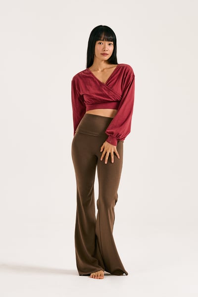 【熱銷】Dhyani 回歸基本長袖罩衫 紅色 CON085WNE7