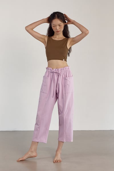 【熱銷】Dhyani 修習瑜珈胸墊短背心 栗子棕 CON016BRN5