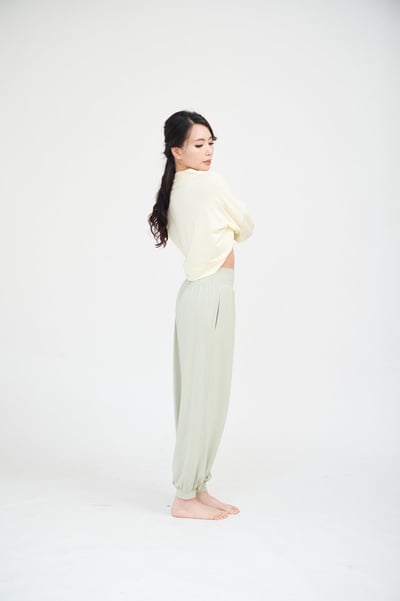 Happy yogi studio 瑜珈坎肩開襟罩衫 奶油黃 HYS014YEL3