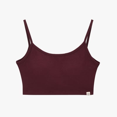 【熱銷】Dhyani 扭結瑜珈內衣 勃根第紅 CON087BUR7