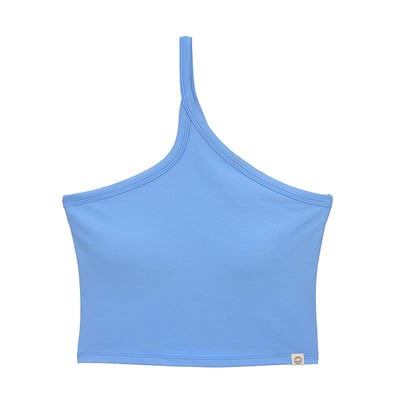 Dhyani 優雅單肩瑜珈內衣 鮮明藍 CON108BLU8