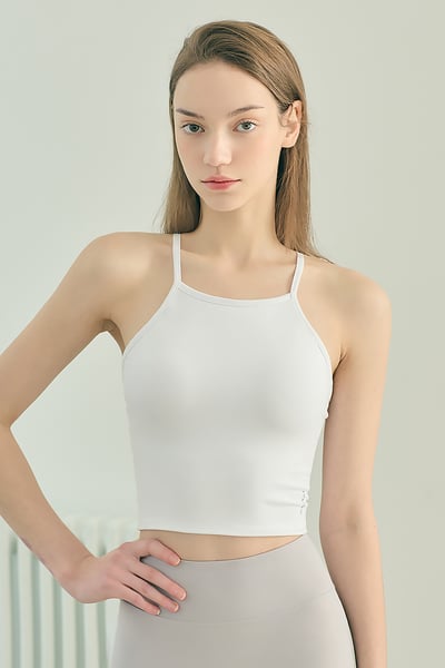 Parsley ATY 瑜珈美背短背心 純淨白 P23CR002WHT2