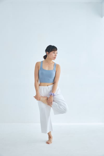 Dhyani 月光瑜珈扭結內衣 天空藍 CON128BLU3