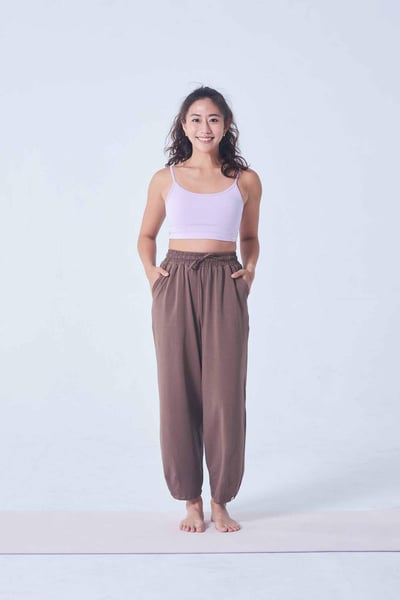 【熱銷】Dhyani 扭結瑜珈內衣 薰衣草紫 CON087PUR3