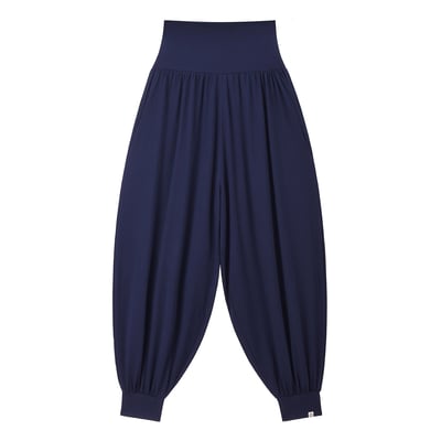 Dhyani 流動束腳氣球寬褲 深藍 CON136NAV9