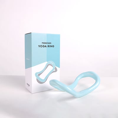 Moaclass 開背伸展按摩瑜珈環 蘇打藍 MOA004