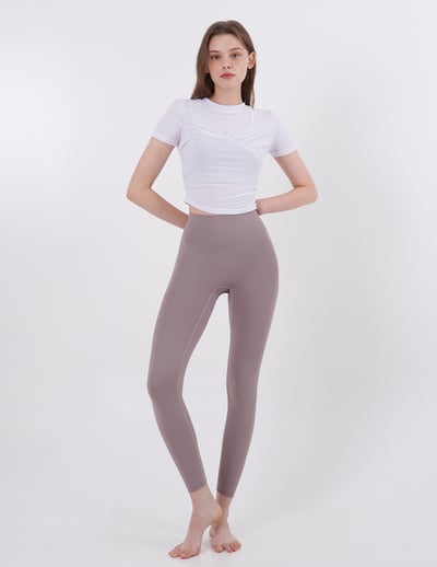 Conchwear Air Light 3D 瑜珈九分褲 香芋紫 CON001PUR2