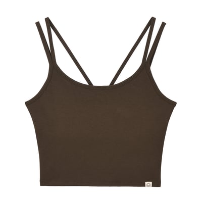 Dhyani 直線造型瑜珈內衣 棕色 CON127BRN6