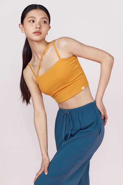 Dhyani 優雅移動瑜珈內衣 燃橙色 CON110ORG4