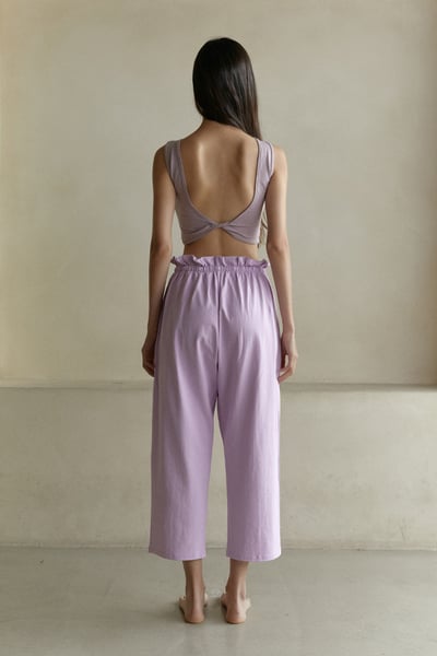 【熱銷】Dhyani 修習瑜珈胸墊短背心 薰衣草紫 CON016LAV9