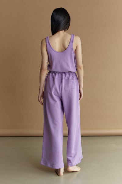 Dhyani 漫遊連身長褲 紫色 CON114PUR3