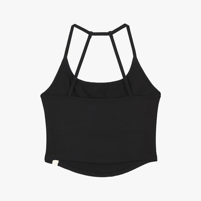 Dhyani 深呼吸胸墊短背心 黑色 CON077BLK