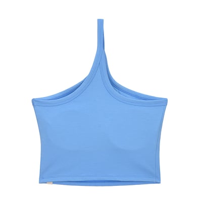 Dhyani 優雅單肩瑜珈內衣 鮮明藍 CON108BLU9