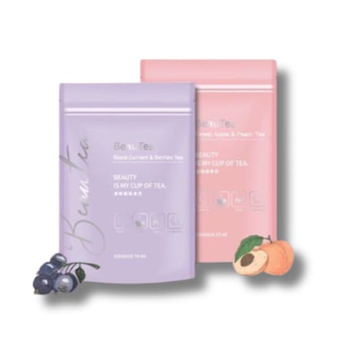 【晉捷生技】蜜桃蘋果茶 黑醋栗莓果茶1