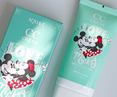 【AQUA.C花漾皙】鑽白CC素顏防曬霜 30g2
