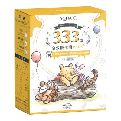 【AQUA.C花漾皙】全效優生菌粉 333億益生菌 30包/盒3