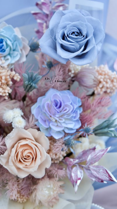 不凋花花束｜靜謐呢喃系列2