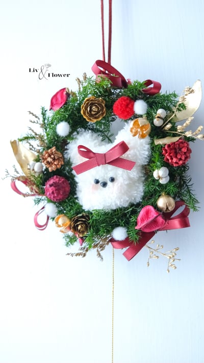 童心未泯系列-永生聖誕花圈課4