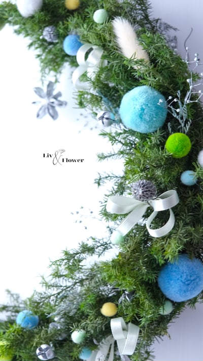 月光夢境系列-永生聖誕花圈課4