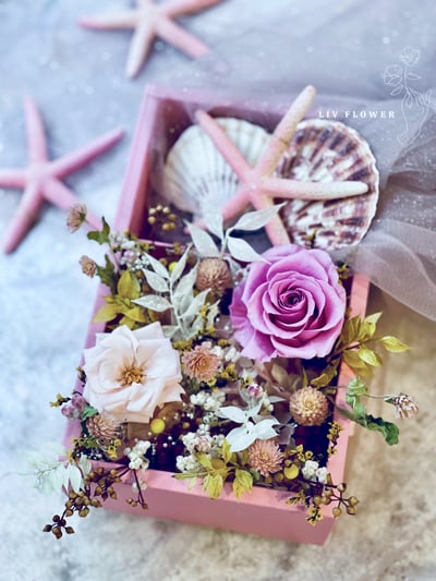 BFC商業不凋&乾燥花基礎應用證書 (台灣花藝藝術協會)3