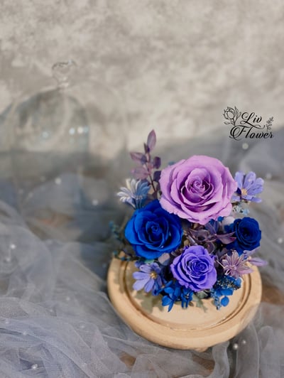 BFC商業不凋&乾燥花基礎應用證書 (台灣花藝藝術協會)9