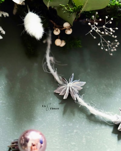 雪地精靈系列-永生聖誕花圈課4