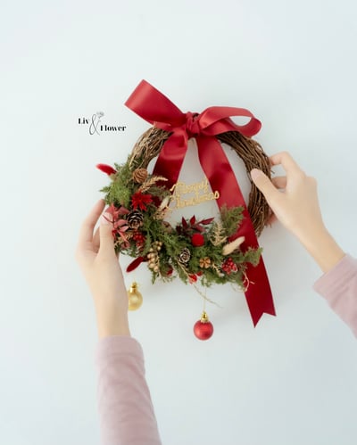 永恆經典系列-永生聖誕花圈課1