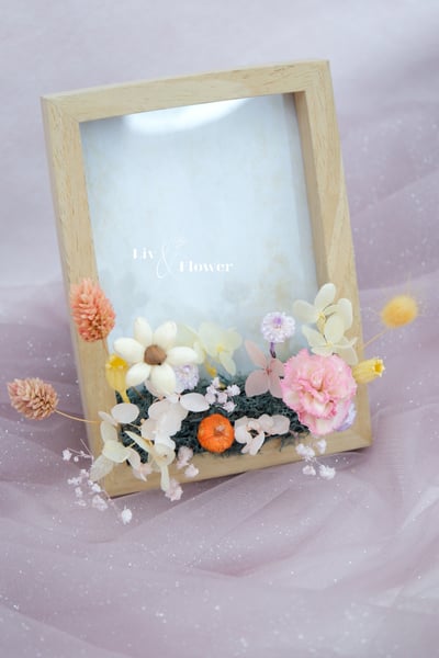 索拉花+不凋花 相框1