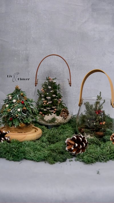 野園森林系列-永生聖誕花禮課3