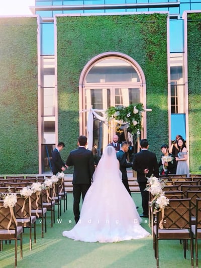 萬豪酒店戶外證婚2