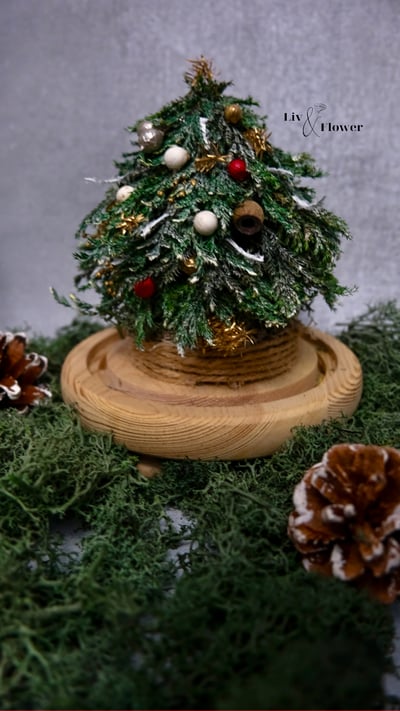 野園森林系列-永生聖誕花禮課10